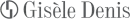 Logotipo de Gisèle Denis
